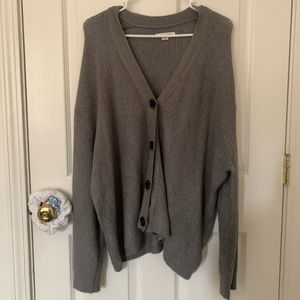 American Eagle Army Green Cardigan